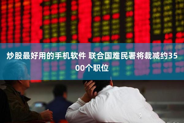 炒股最好用的手机软件 联合国难民署将裁减约3500个职位